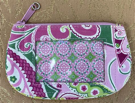 Vera Bradley quilted pink paisley purse and wallet set, Vera Bradley purse, Vera Bradley wallet, Vera Bradley pink purse (368) 48. . Vera bradley change purse
